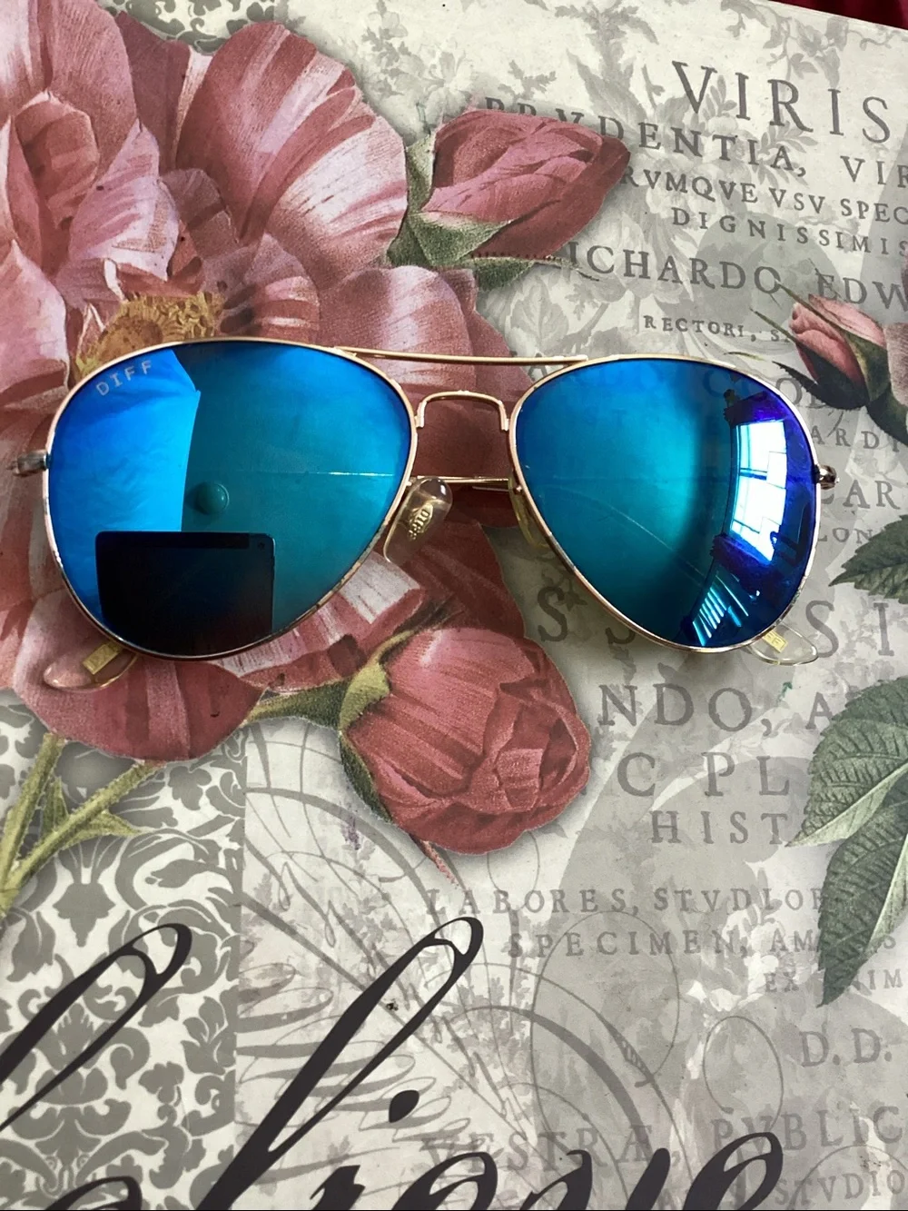 DIFF aviator sunglasses